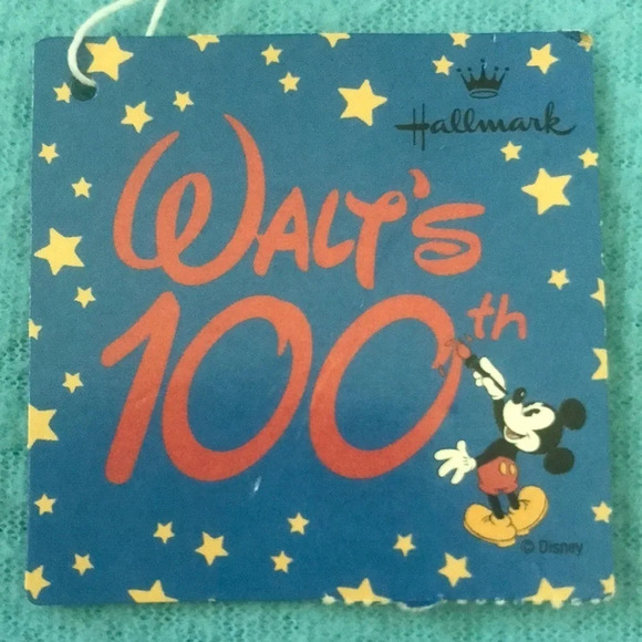 WALT DISNEY vintage photo holder 1928- 2001 original characters 100 anniversary - Picture 6 of 8